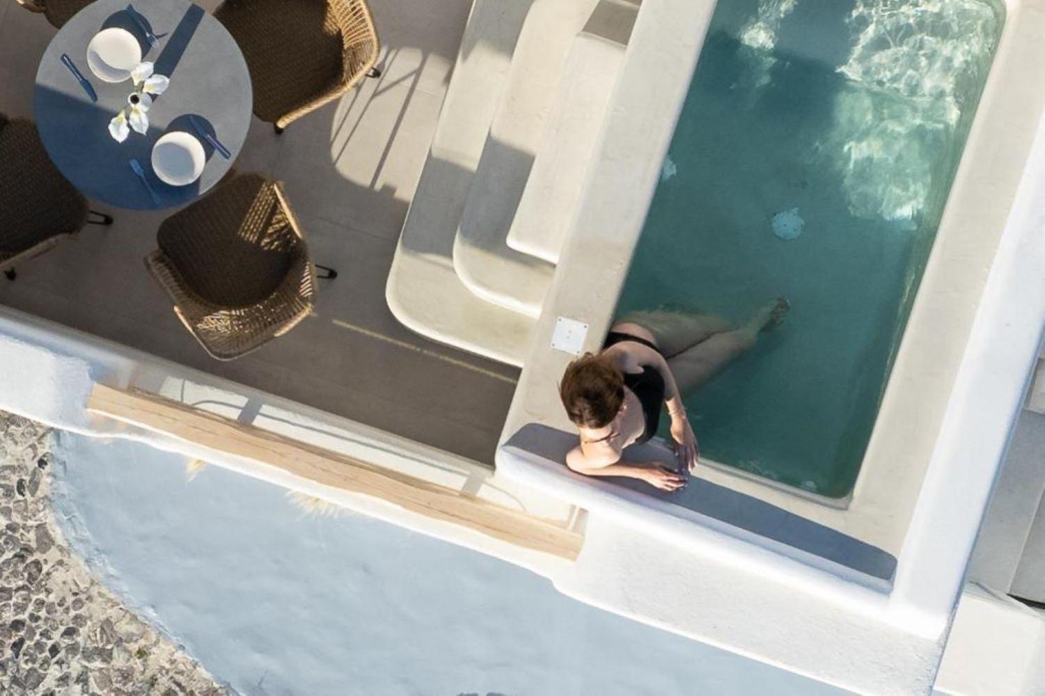 Airth Santorini Suites Firostefani Ngoại thất bức ảnh